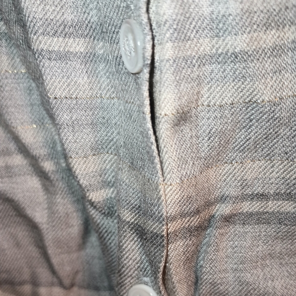 Vince Camuto Womens Layered Look Pullover Blouse, Grey, NWT - Picture 8 of 9